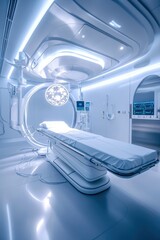 A forward-thinking and futuristic take on medical technology, featuring advanced designs for modern healthcare