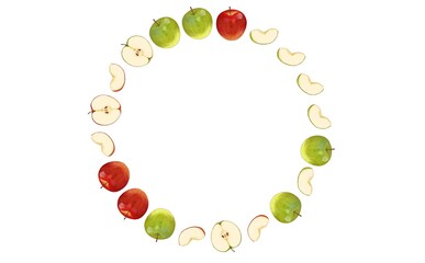 リンゴのフレーム　②