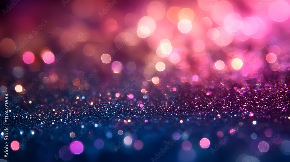 Poster dazzling and captivating abstract background featuring a mesmerizing display of glittering sparkles 