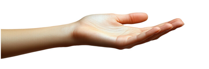 Elegant hand gesture, minimalistic design, stark white backdrop, contemporary aesthetics, refined simplicity, artistic expression