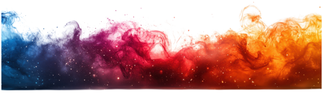 Minimalist firework display against a clean white backdrop, showcasing vibrant bursts and intricate patterns in a simplified format.