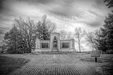 The Lincoln Address Memorial at Gettysburg honors the famous speech delivered by Abraham Lincoln...