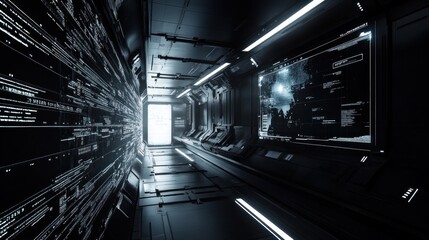 Naklejka premium tunnel in the tunnel