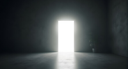Bright Light at the End of a Dark Room
