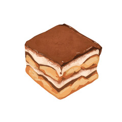 Dessert painting stickers png