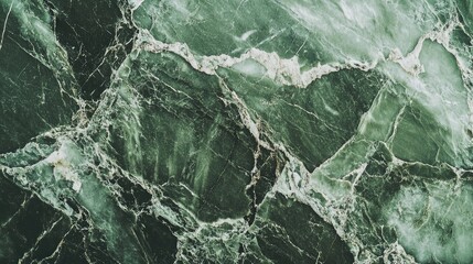 Fototapeta premium Dark Green Marble Stone Texture Background