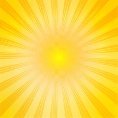 Yellow abstract vector background