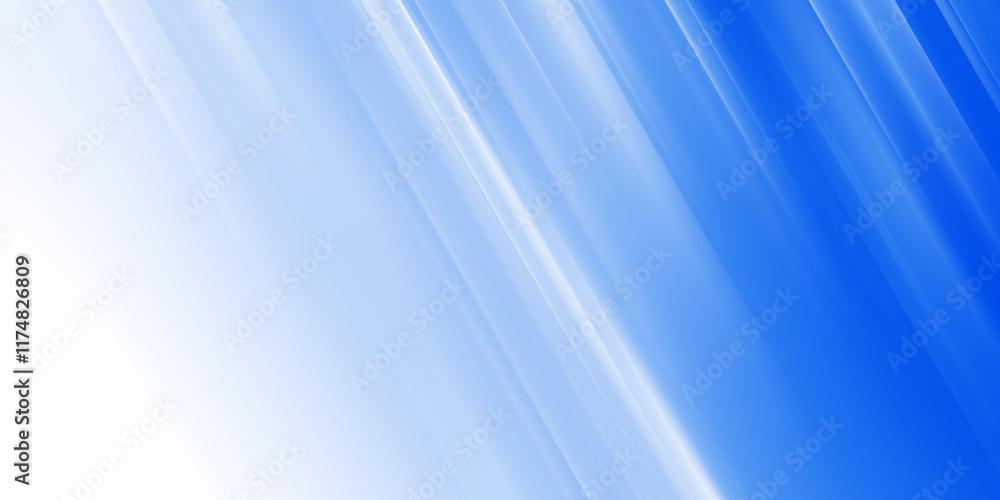 Poster abstract smooth blue background design template blurry blue white speed line gradient background wit