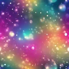 Obraz premium Rainbow gradient, shimmering colors, abstract seamless background, dynamic look.