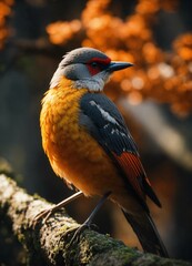 red billed hornbill