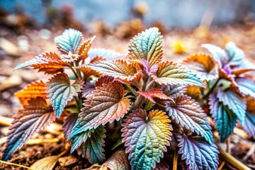Stinging nettles, a dreamlike, surreal photographic exploration.