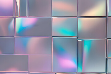 Fototapeta premium Pastel Hologram Texture