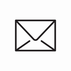 Email message envelope mail icon vector sign