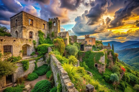 Explore Finalborgo's Ligurian castle: ancient ruins, medieval architecture, scenic landscapes, Italian history await.