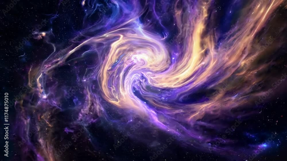 Wall mural nebula 3d 360 background space panorama environment nebula equirectangular illustration hdri panoram