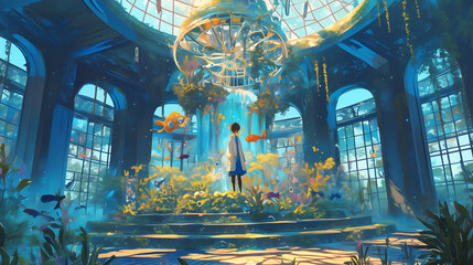 Obraz premium abandoned lab