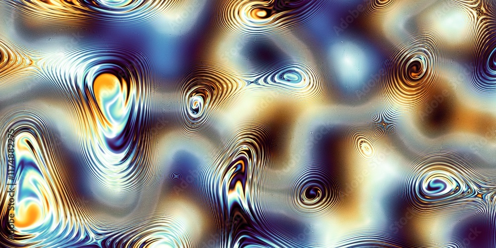 Poster vibrant abstract psychedelic pattern filled with colorful patterns and mesmerizing fluid motion, evo