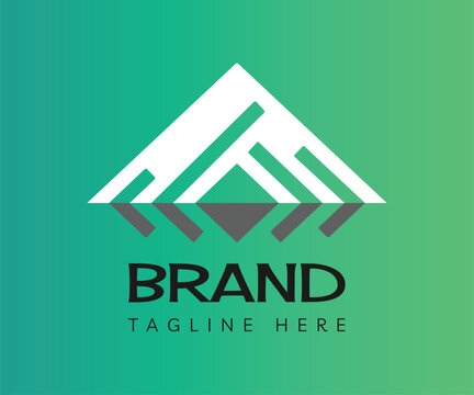 Triangle logo icon design template elements. Usable for Branding and Business Logos.