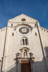 Fassade der Kathedrale San Sabino, Bari, Apulien