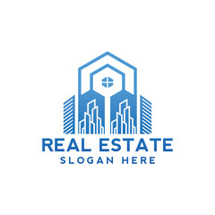 Modern real estate logo, building, roof, construction, real, estate, flat fully editable vector template, real estate corporate logo. Home logo vector template. Corporate real estate logo