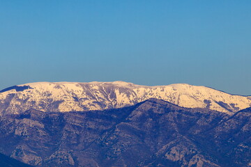 Cime innevate del Massiccio del Matese 