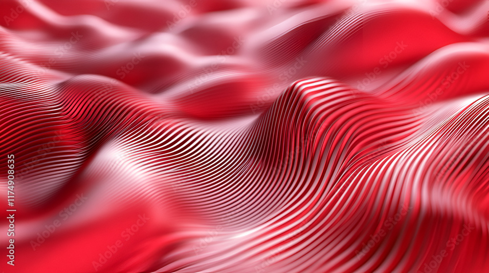 Aufkleber abstract red wallpaper with copy space background, abstract red color background design with illustr