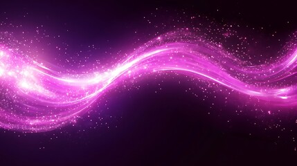 Fototapeta premium Abstract futuristic background with colorful glowing neon moving high-speed wave lines and bokeh lights. Data transfer concept. 4K Fantastic wallpaper.