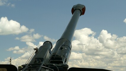 howitzer in position