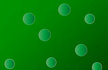 Vector abstract background liquid bubble circles on fluid gradient with shadows and lights effects shiny design templates for text