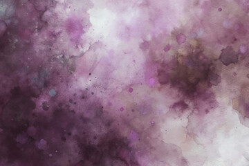 Abstract watercolor background, purple hues, soft textures, artistic design, suitable for print, digital art, creative projects.