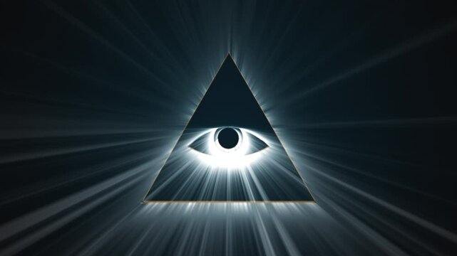 The Eye of Providence. Computer generated
