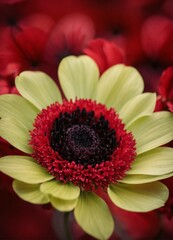 red gerbera flower