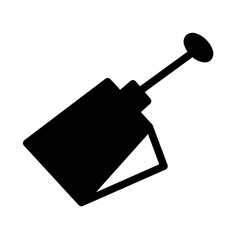 Scoop Trowel Tool Glyph Icon