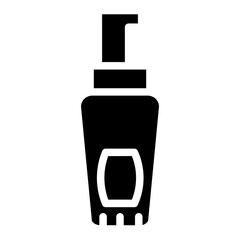 Shampoo Bottle Beauty Glyph Icon