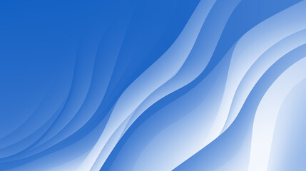 Abstract Wave background | Calming Blue Gradient Waves