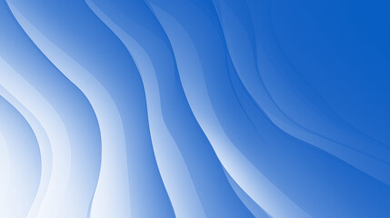 Fototapeta premium Abstract Wave background | Calming Blue Gradient Waves