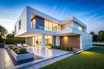 Modern White House Prototype: Architectural Design & Real Estate Choice