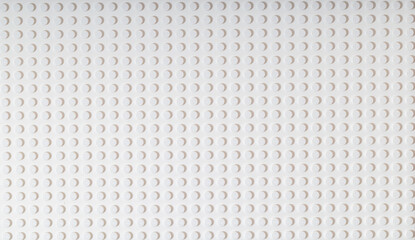 Naklejka premium White background of the LEGO Classic baseplate