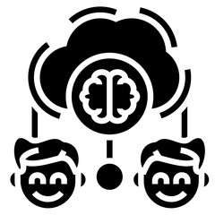 Cloud Intelligence Icon