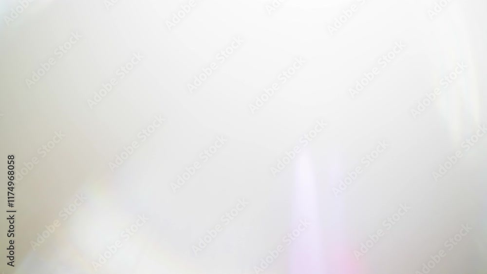 Poster abstract light patterns and lens flare in minimalist composition art
