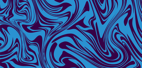Abstract purple liquid on blue background. vector illustration good for website, banner, poster, wallpaper, brochure