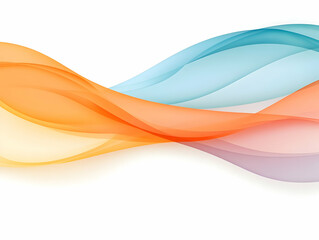 Abstract Wave Background Illustration