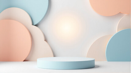 Fototapeta premium cosmetic cream container