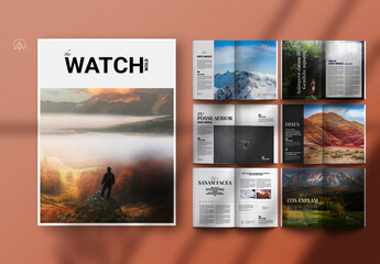 Travel Magazine Template