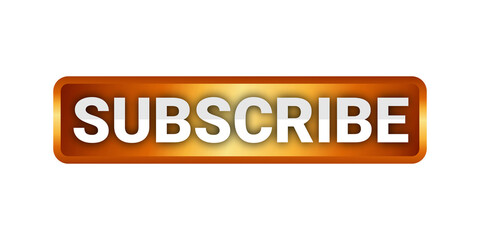 subscribe button with sparkling gold background