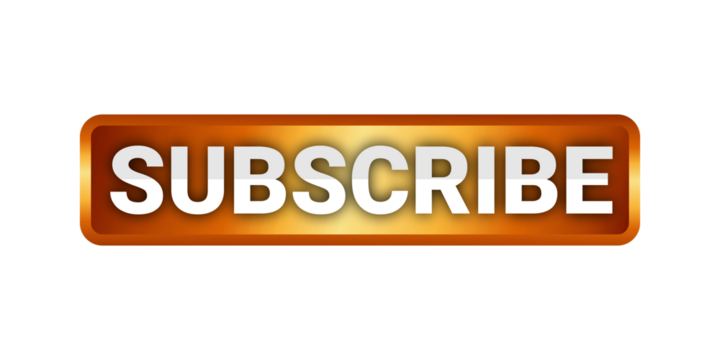 subscribe button with sparkling gold background