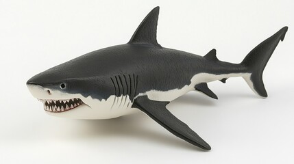 Obraz premium Great White Shark Model