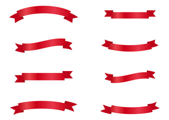 Red ribbons collection