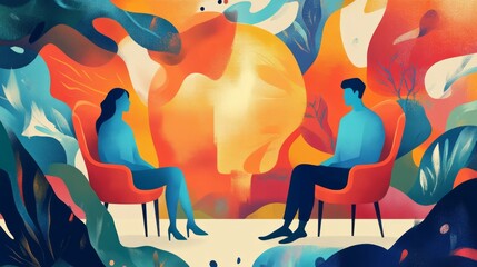 Mental health care, psychology therapy. Wellness mind, wellbeing, psychologist help, self care. psychology advice.