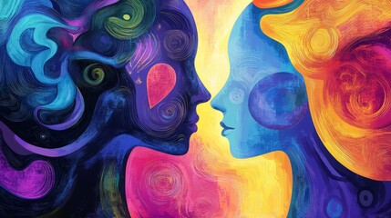 Mental health care, psychology therapy. Wellness mind, wellbeing,
 psychologist help, self care, growth. Meditation.